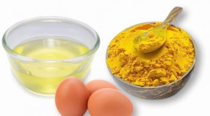 Hướng dẫn làm mặt nạ nghệ sữa chua trứng gà