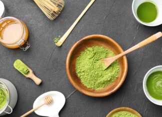 Hướng dẫn làm mặt nạ trà xanh mật ong dầu dừa