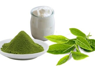 Hướng dẫn làm mặt nạ nghệ trà xanh sữa chua