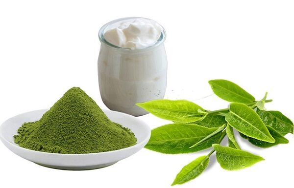 Hướng dẫn làm mặt nạ nghệ trà xanh sữa chua