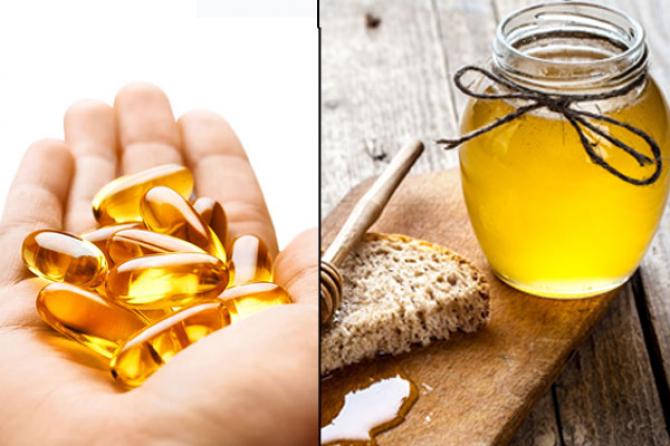 Mặt nạ vitamin E và mật ong là một công thức chữa mụn hiệu quả