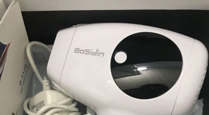 Review máy triệt lông Bosidin hiệu quả và siêu kinh tế cho các nàng