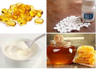 Mặt nạ vitamin E và B1 trắng bật tông chỉ sau 1 tuần