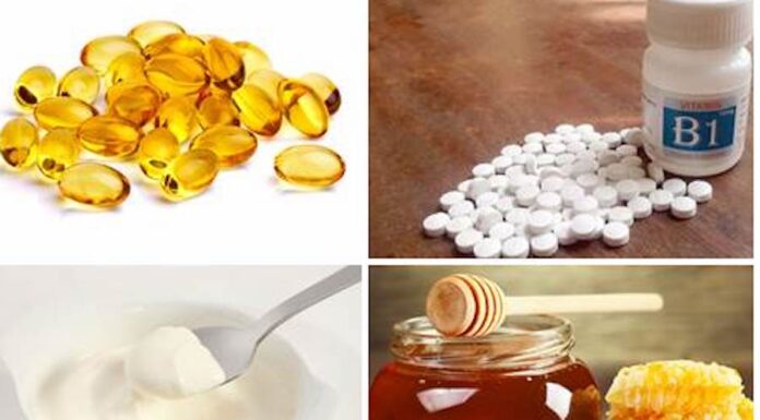Mặt nạ vitamin E và B1 trắng bật tông chỉ sau 1 tuần