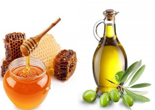 Mặt nạ mật ong và dầu oliu