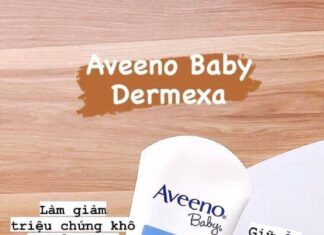 Review kem dưỡng Aveeno Dermexa Moisturizing Cream cho da kích ứng