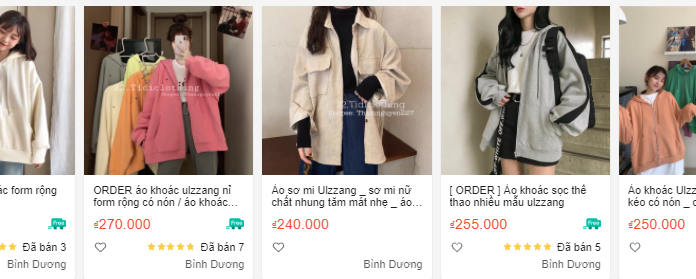 Top 13 các shop bán áo khoác đẹp trên Shopee (update 2021)