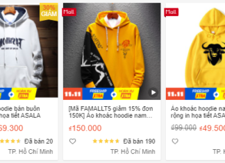 Top 10 các shop bán áo hoodie đẹp trên Shopee không nên bỏ qua