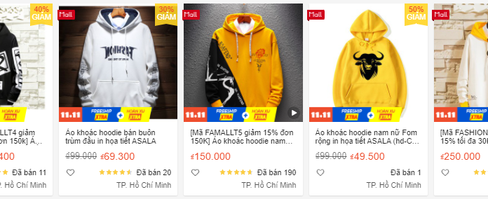 Top 10 các shop bán áo hoodie đẹp trên Shopee không nên bỏ qua