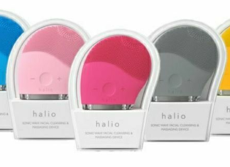 Review máy rửa mặt Halio Facial Cleansing & Massaging Device 5 phiên bản