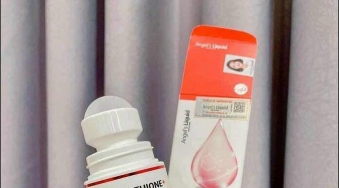 Review lăn nách Angel’s Liquid Glutathione khử mùi trị thâm siêu đỉnh