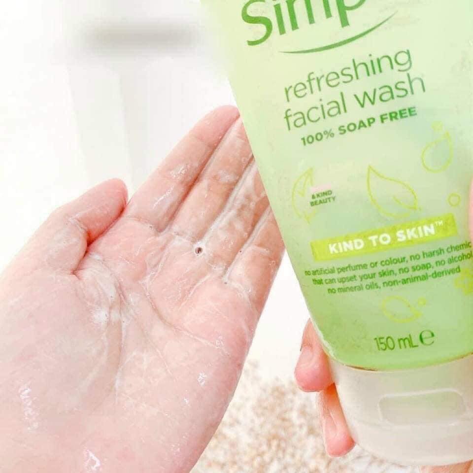 Simple Refreshing Facial Wash - sữa rửa mặt lành tính cho da mụn