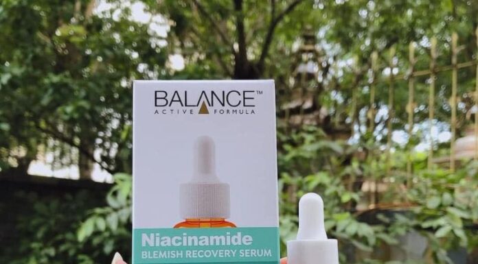 Review serum Balance Niacinamide Blemish Recovery trị mụn thâm có tốt không