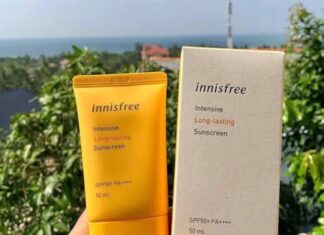Review kem chống nắng Innisfree Intensive Long Lasting Sunscreen SPF50+ PA++++ lâu trôi, chống nắng siêu đỉnh
