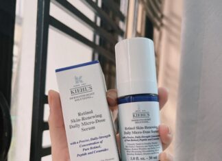 Review Kiehl’s Retinol Skin-Renewing Daily Micro-Dose Serum cho các nàng mới bắt đầu skincare hay có làn da nhạy cảm