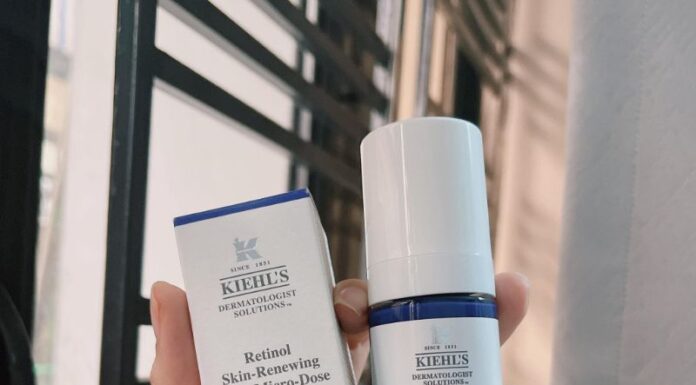 Review Kiehl’s Retinol Skin-Renewing Daily Micro-Dose Serum cho các nàng mới bắt đầu skincare hay có làn da nhạy cảm