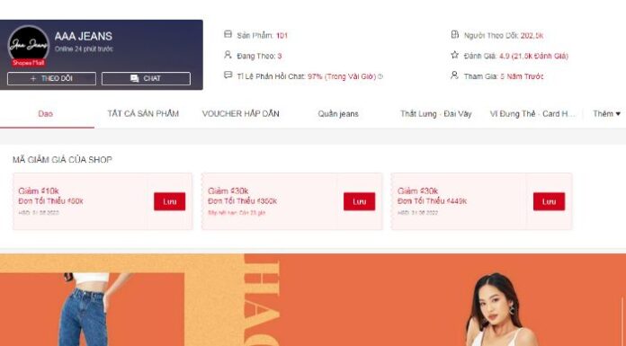 Top 10 shop bán quần jeans đẹp trên Shopee mà ai ai cũng biết, trừ bạn