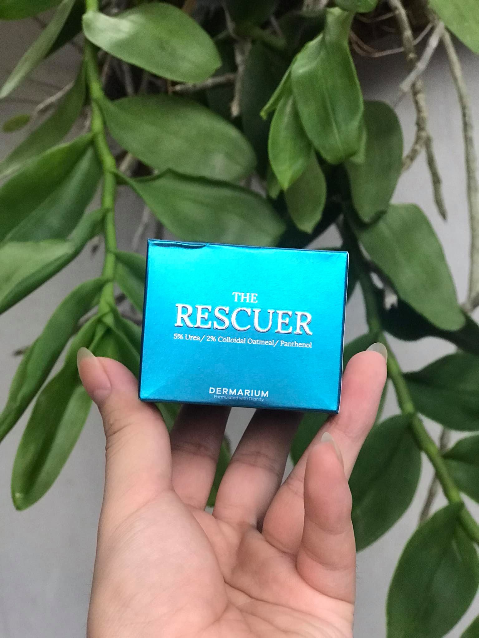 Review Dermarium The Rescuer - kem dưỡng phục hồi cho làn da kích ứng