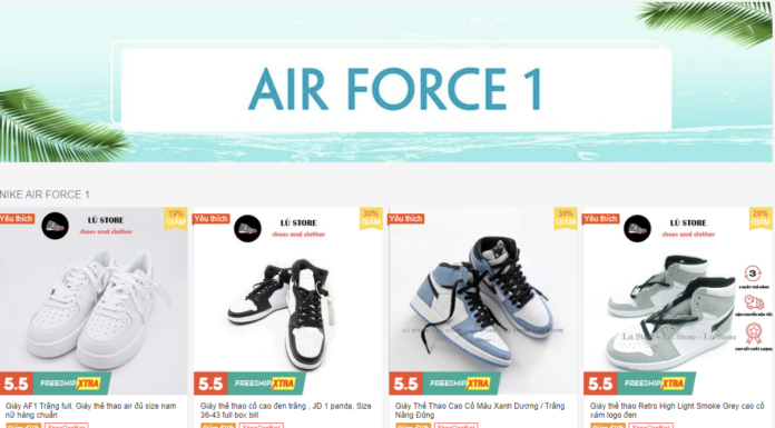 Mua giày rep 1:1 ở đâu? Ghé ngay Top 10 shop giày rep 1:1 cực uy tín trên Shopee