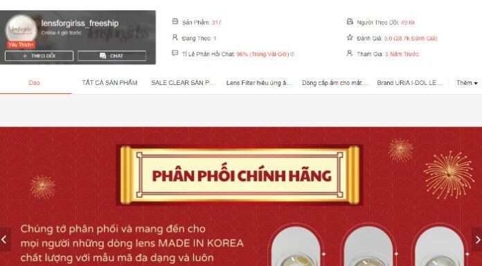 Top 10 shop bán lens uy tín trên Shopee đâu phải ai cũng biết (2022)