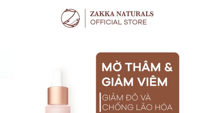 Review tinh chất B3 Zakka Naturals làm mờ thâm mụn 10% Niacinamide Revival Ampoule Anti Blemish