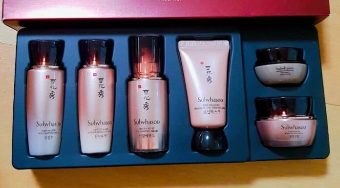 Review trọn bộ dưỡng da Sulwhasoo dòng Thông Đỏ có tốt không?