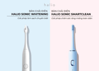 Review chi tiết các dòng bàn chải điện được ưa chuộng của Halio